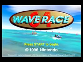 Wave Race 64 Title Screen